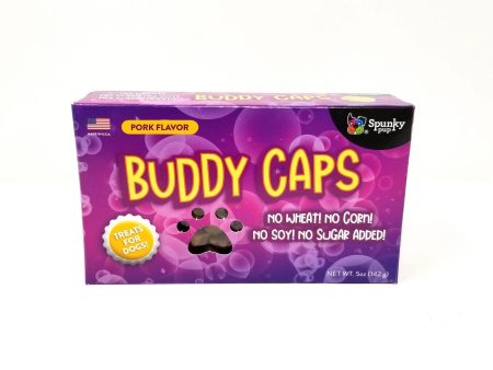 Buddy Caps Dog Treats, Pork Flavor, 5 oz Discount