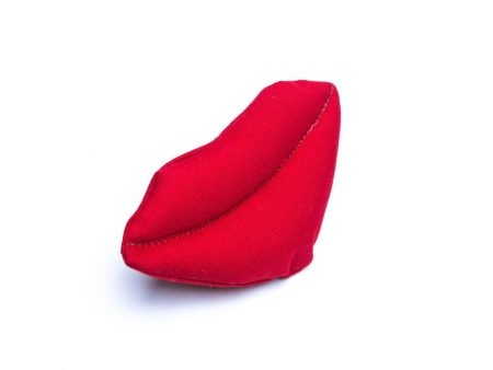 Big Red Lips Dog Toy - Medium Hot on Sale