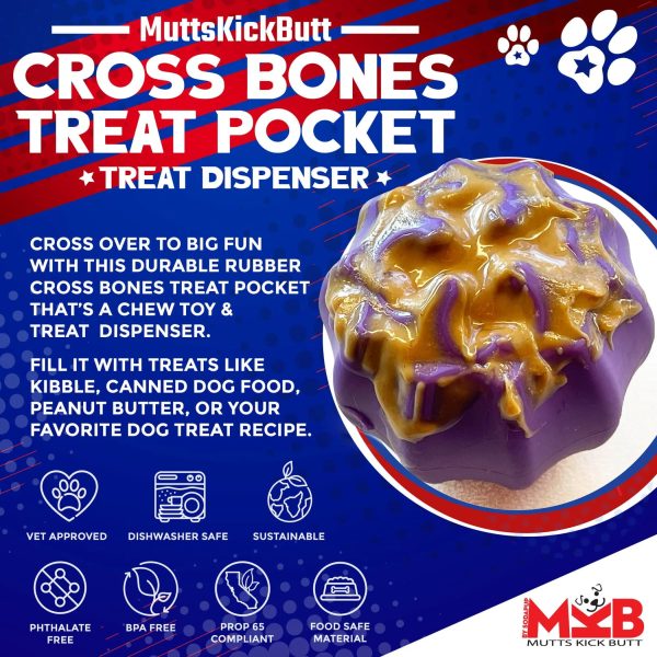 MKB Cross Bones Treat Pocket For Cheap