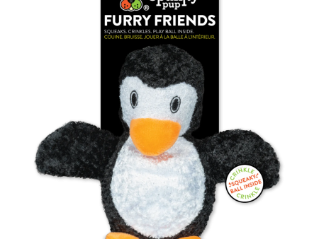 Penguin with Ball Squeaker Cheap