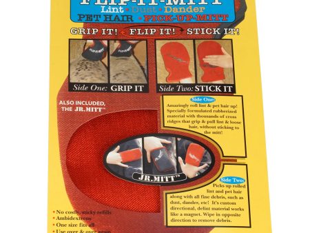 Flip-It-Mitt For Easy Pet Hair Removal Discount