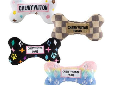 Chewy Vuiton Bones Sampler Dog Toy Cheap