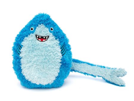 GURU Pet Company Hide-A-Tail Shark Interactive Plush Dog Puzzle Toy Supply