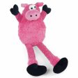 goDog Checkers Skinny Pig w Chew Guard Plush Dog Toy Cheap