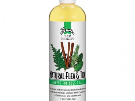 Top Performance Natural Flea&Tick Shampoo 17oz Hot on Sale