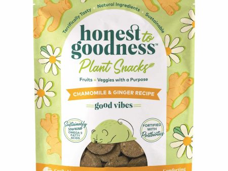 Honest To Goodness(TM) Plant Snacks Good Vibes Chamomile & Ginger Recipe Dog Treats 8oz Cheap