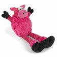 goDog Checkers Skinny Pig w Chew Guard Plush Dog Toy Cheap