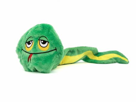 GURU Pet Company Hide-A-Tail Green Snake Interactive Plush Dog Puzzle Toy For Cheap