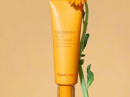 Farmstay Calendula Relief Eye Cream 50ml Hot on Sale