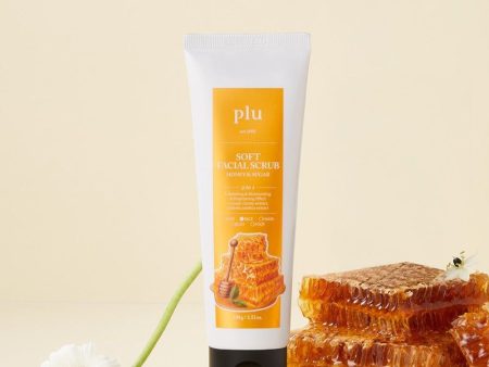 Plu Soft Facial Scrub Honey & Sugar 100g For Cheap