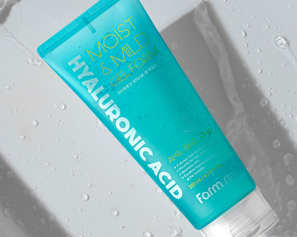 Farmstay Hyaluronic Acid Moist & Mild Gel Foam 200ml Online now