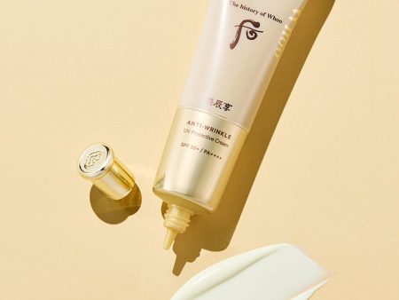 THE WHOO Gong Jin Hyang Jin Hae Yoon Anti Wrinkle UV Protective Cream SPF50+  PA++++ 50 ml Online Sale