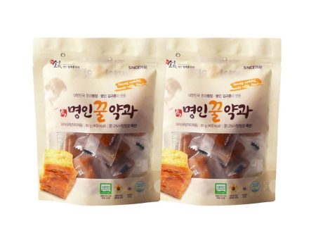 Kim Gyu-heun food master Korean traditional sweets honey yakgwa(pouch type) 80g x 5 pieces on Sale