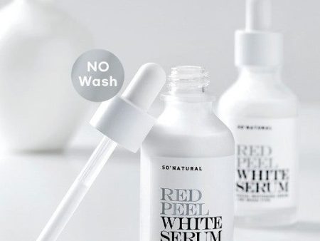 SO.NATURAL Red Peel White Serum 35ml Online now