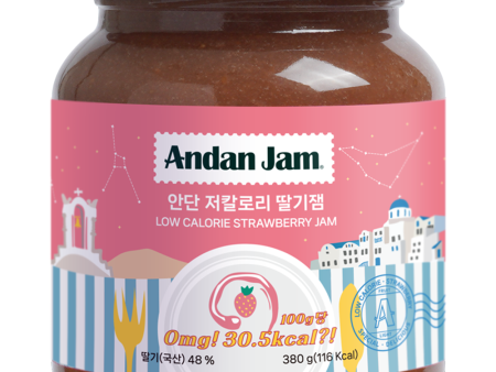 Andan Jam low-calorie strawberry jam, 380g For Cheap